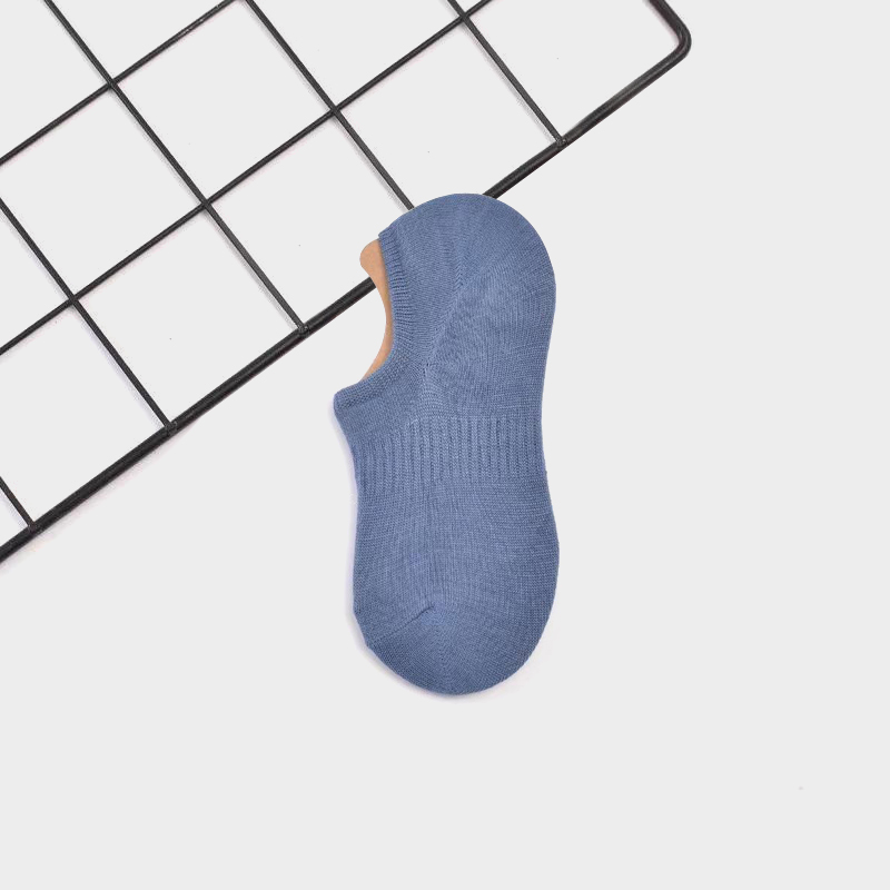 Shallow mouth summer thin invisible socks for men